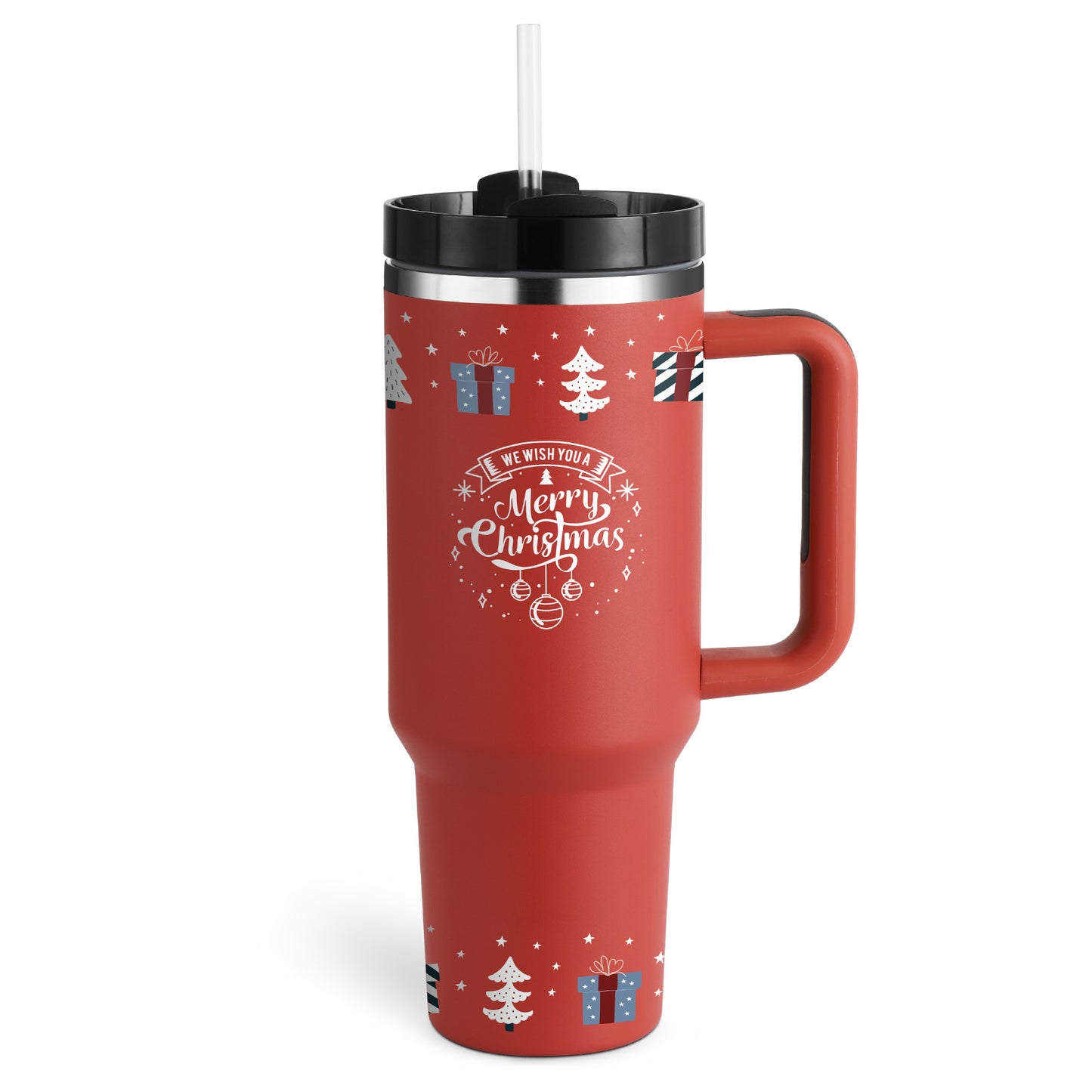 Stanley 40oz Insulated Tumbler with Handle & Straw