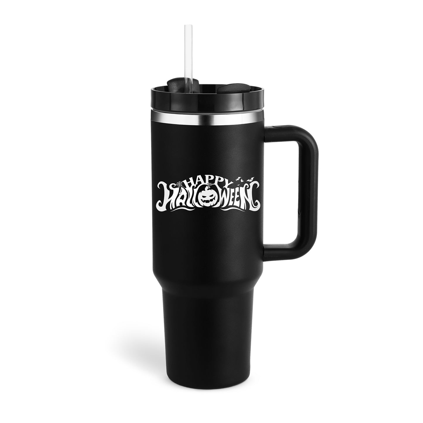 Stanley 40oz Insulated Tumbler with Handle & Straw